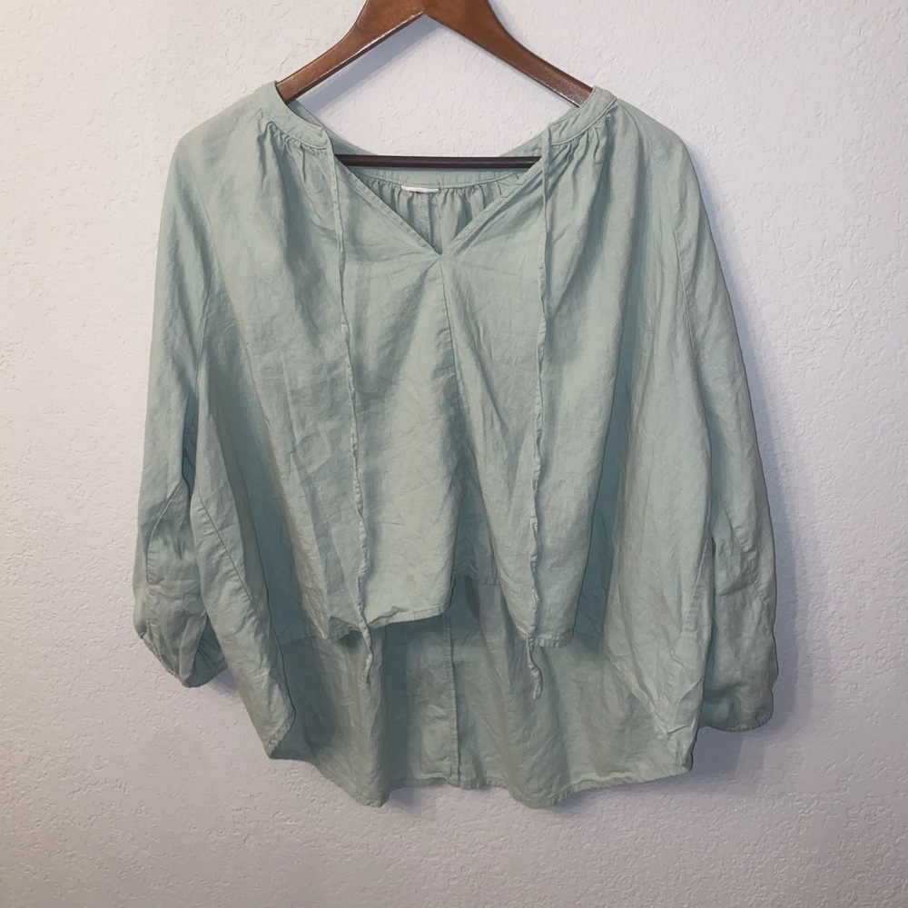 Sage Green Blouse - Picture 2 of 11